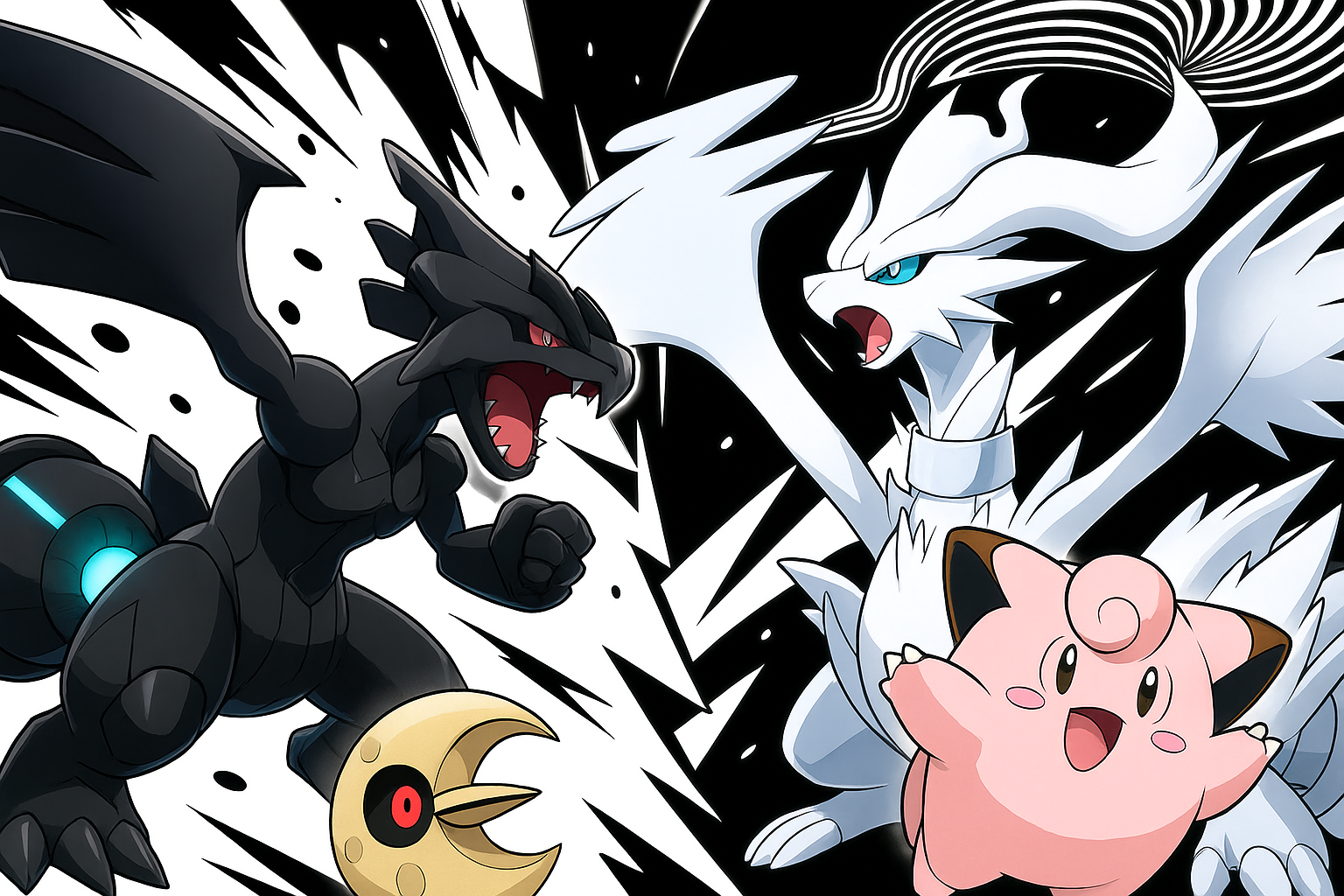 Black Bolt, White Flare (Japan)